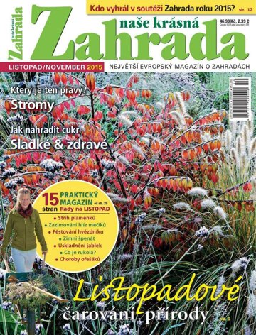 Obálka e-magazínu Naše krásná zahrada 11/2015
