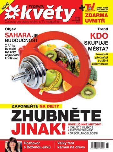 Obálka e-magazínu Týdeník Květy 2/2016