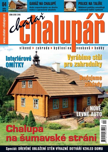 Obálka e-magazínu Chatař Chalupář 4/2016