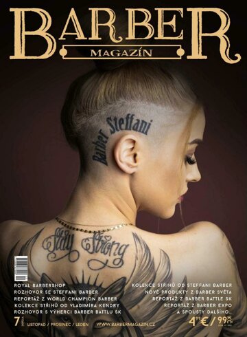 Obálka e-magazínu Barber Magazín - 01/2020