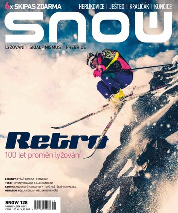 Obálka e-magazínu SNOW 128 - prosinec/leden21/2020