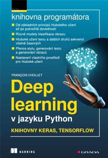 Obálka knihy Deep learning v jazyku Python