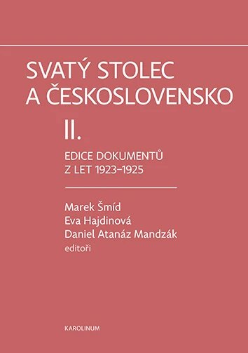 Obálka knihy Svatý stolec a Československo II.