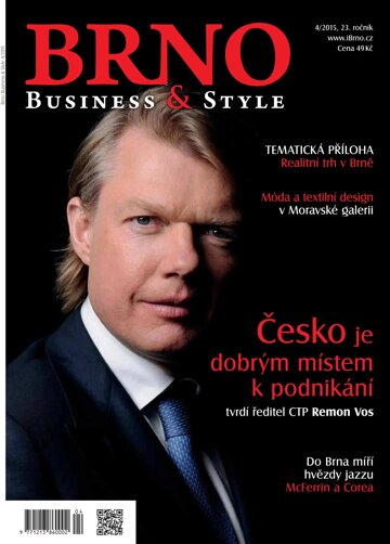 Obálka e-magazínu Brno Business & Style 4/2015