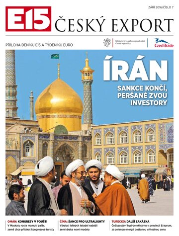 Obálka e-magazínu Český export Írán