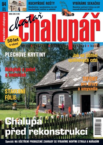 Obálka e-magazínu Chatař Chalupář 4/2018