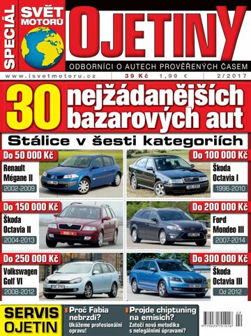 Obálka e-magazínu Svět motorů Speciál 2/2017