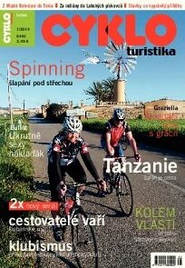 Obálka e-magazínu Cykloturistika 1/2014