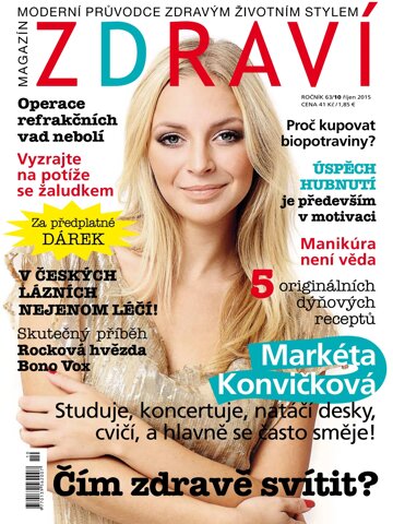 Obálka e-magazínu Zdraví 10/2015
