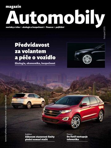 Obálka e-magazínu Ekonom 45 - 05.11.2015 - příloha Automobily