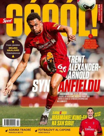 Obálka e-magazínu Sport Goool! 2/2020