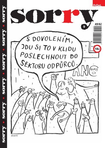 Obálka e-magazínu Sorry 9/2022