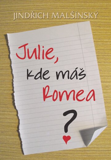 Obálka knihy Julie, kde máš Romea?