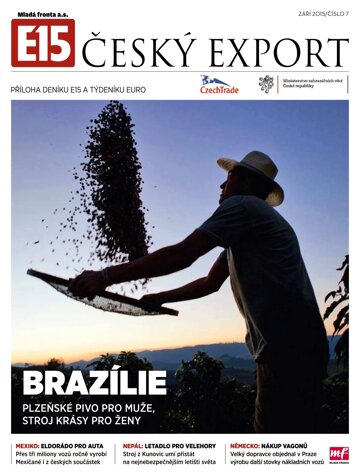 Obálka e-magazínu E15 Český export - Brazílie, 2.9.2015