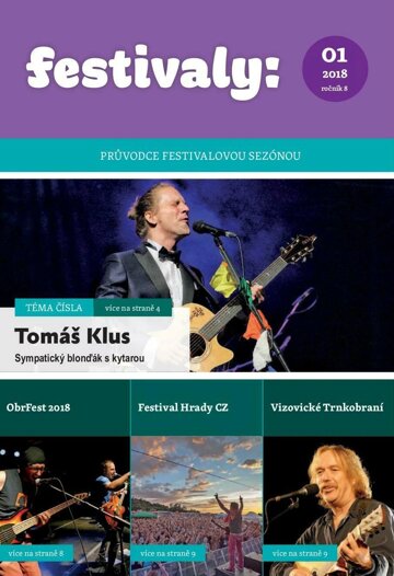 Obálka e-magazínu Festivaly 01/2018