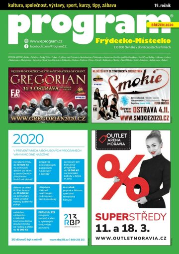 Obálka e-magazínu Program FM 03-2020