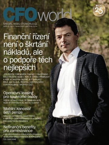 Obálka e-magazínu CFO World 2/2015