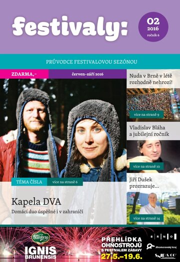 Obálka e-magazínu Festivaly 02/2016
