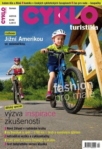 Obálka e-magazínu Cykloturistika 4/2016