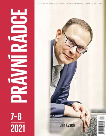 Obálka e-magazínu Právní rádce 7-8/2021