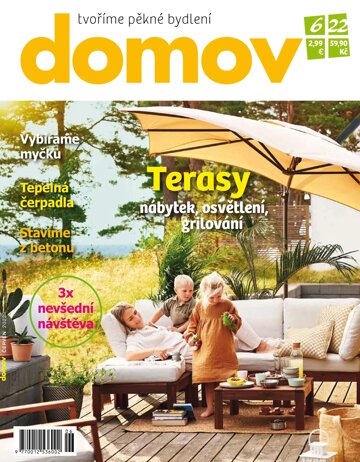 Obálka e-magazínu Domov 6/2022