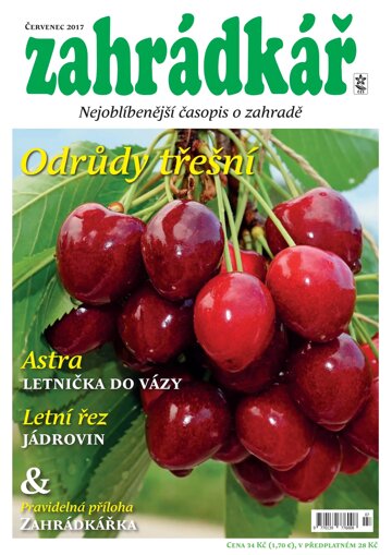 Obálka e-magazínu Zahrádkář 7/2017