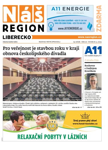 Obálka e-magazínu Náš Region - Liberecko 20/2024
