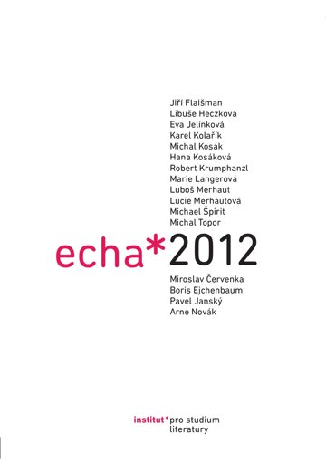 Obálka knihy Echa 2012