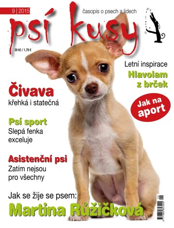 Obálka e-magazínu Psí kusy 9/2015