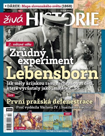 Obálka e-magazínu Živá historie 10/2019