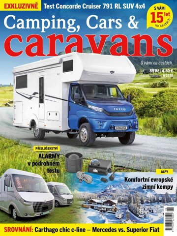 Obálka e-magazínu Camping, Cars & Caravans 6/2020