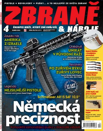Obálka e-magazínu Zbraně & náboje 4/21