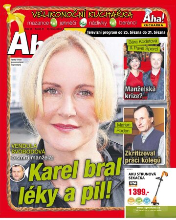 Obálka e-magazínu Příloha AHA! 23.3.2016