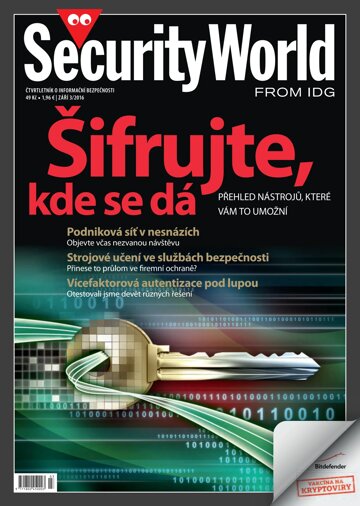 Obálka e-magazínu Security World 3/2016