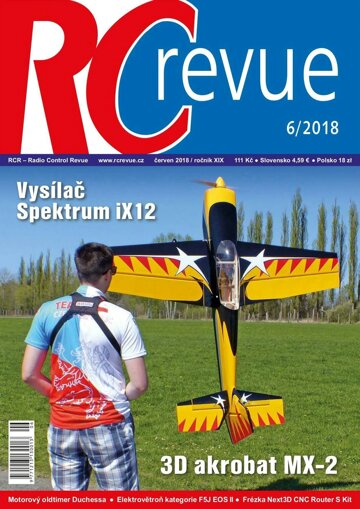 Obálka e-magazínu RC revue 6/2018