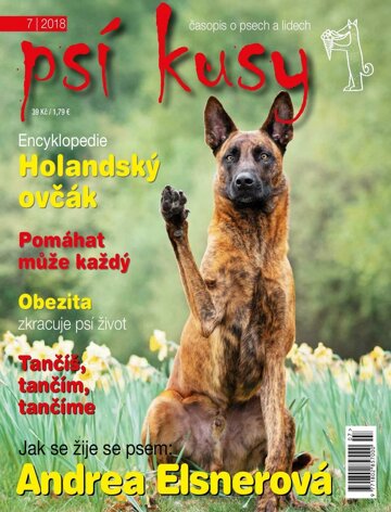 Obálka e-magazínu Psí kusy 7/2018