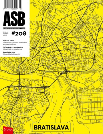Obálka e-magazínu ASB Architektúra Stavebníctvo Biznis 7.6.2019