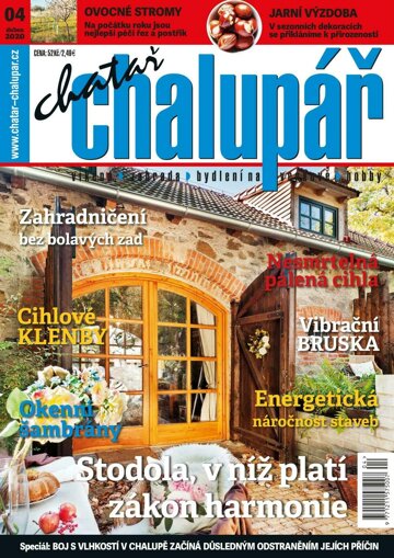 Obálka e-magazínu Chatař Chalupář 4/2020