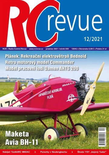 Obálka e-magazínu RC revue 12/2021