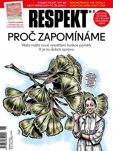 Obálka e-magazínu Respekt 26-27/2022