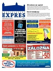 Obálka e-magazínu Bratislavský EXPRES 4/2014