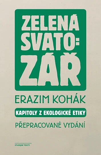 Obálka knihy Zelená svatozář