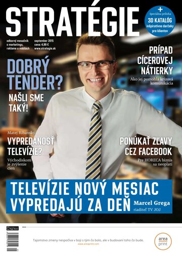 Obálka e-magazínu Stratégie 9/2015