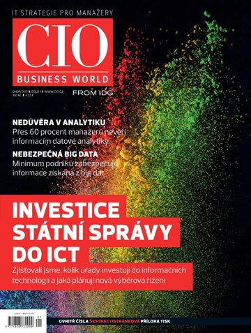 Obálka e-magazínu CIO Business World 1/2017