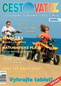 Obálka e-magazínu Cestovateľ 4/2012
