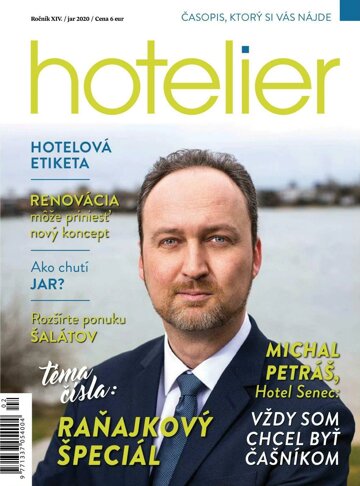 Obálka e-magazínu Hotelier jar 2020