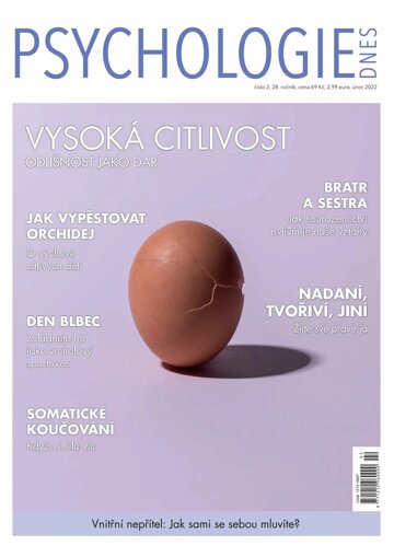 Obálka e-magazínu Psychologie dnes 2/2022