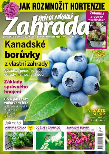 Obálka e-magazínu Zahrada prima napadu 4/2023