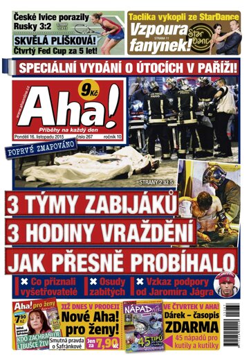 Obálka e-magazínu AHA! 16.11.2015