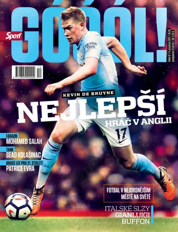 Obálka e-magazínu Sport Goool! 12/2017